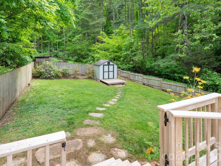30 Lawterdale Circle, Asheville, NC 28804.  MLS# CAR4377707, YatesRealty ID 23849. Storage unit