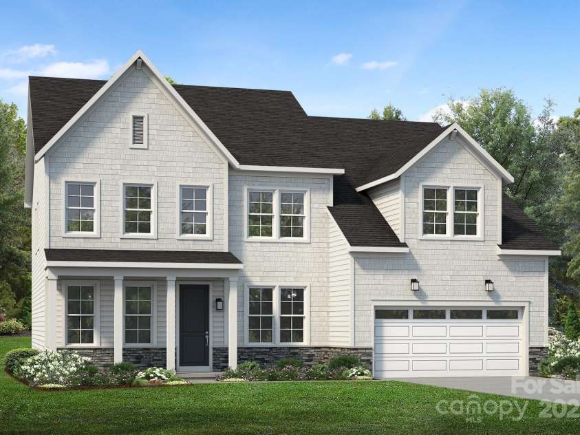 6022 Moonglade Lane, Charlotte, NC 28269.  MLS# CAR4315621, YatesRealty ID 2385. Architectural Rendering; for illustrative purposes only; finishes and details may differ.