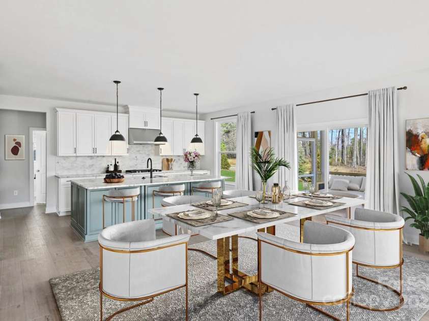 6022 Moonglade Lane, Charlotte, NC 28269.  MLS# CAR4315621, YatesRealty ID 2385. Photos are of a previously built Nayan Model home and are for illustrative purposes only. Design selections, finishes, and features may vary in the actual home.