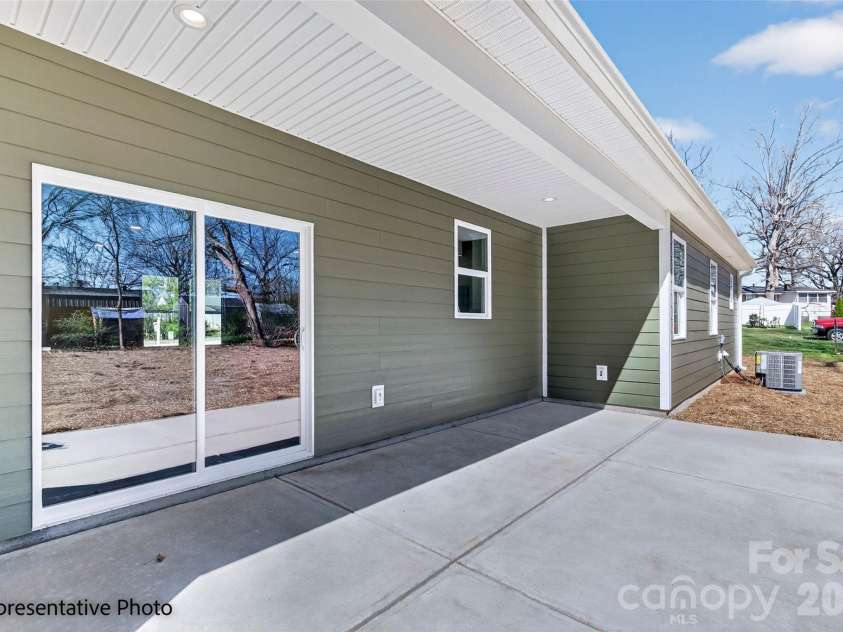612 Central Drive, Statesville, NC 28677.  MLS# CAR4382134, YatesRealty ID 23852. Representative Photo. Patio