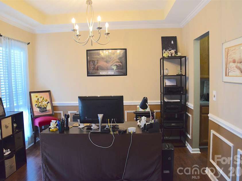 2007 Streamlet Way, Monroe, NC 28110.  MLS# CAR4376790, YatesRealty ID 23855. Formal dining room with kitchen access.