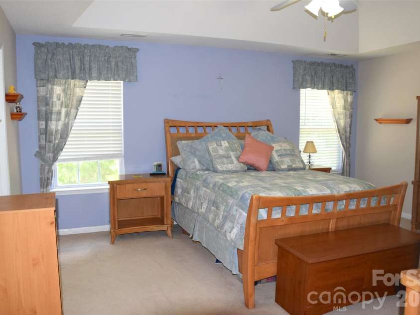 2007 Streamlet Way, Monroe, NC 28110.  MLS# CAR4376790, YatesRealty ID 23855. Primary bedroom.