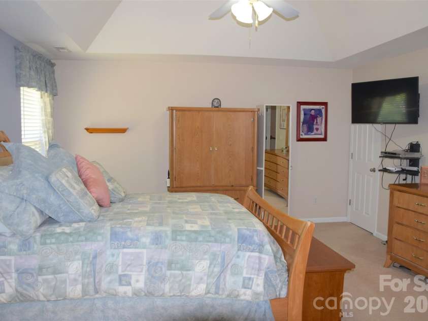 2007 Streamlet Way, Monroe, NC 28110.  MLS# CAR4376790, YatesRealty ID 23855. Primary Bedroom.