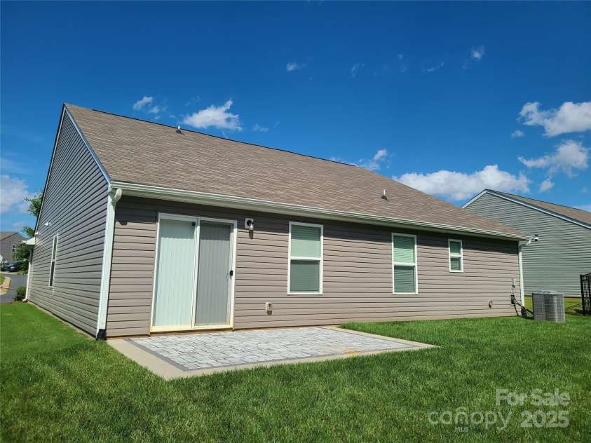 1195 Winding Creek Road, Salisbury, NC 28146.  MLS# CAR4267399, YatesRealty ID 23859. Rear View