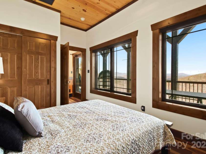 419 Antler Trail, Boone, NC 28607.  MLS# CAR4214579, YatesRealty ID 2386. Lower bedroom 1