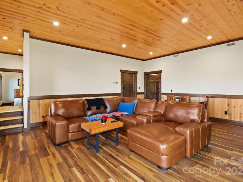 419 Antler Trail, Boone, NC 28607.  MLS# CAR4214579, YatesRealty ID 2386. Lower-level living