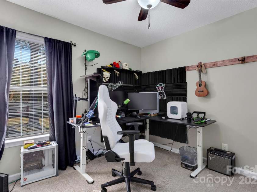 7 Diamond Hill Court, Greer, SC 29651.  MLS# CAR4317117, YatesRealty ID 2386. Third bedroom, doubled as an office space!