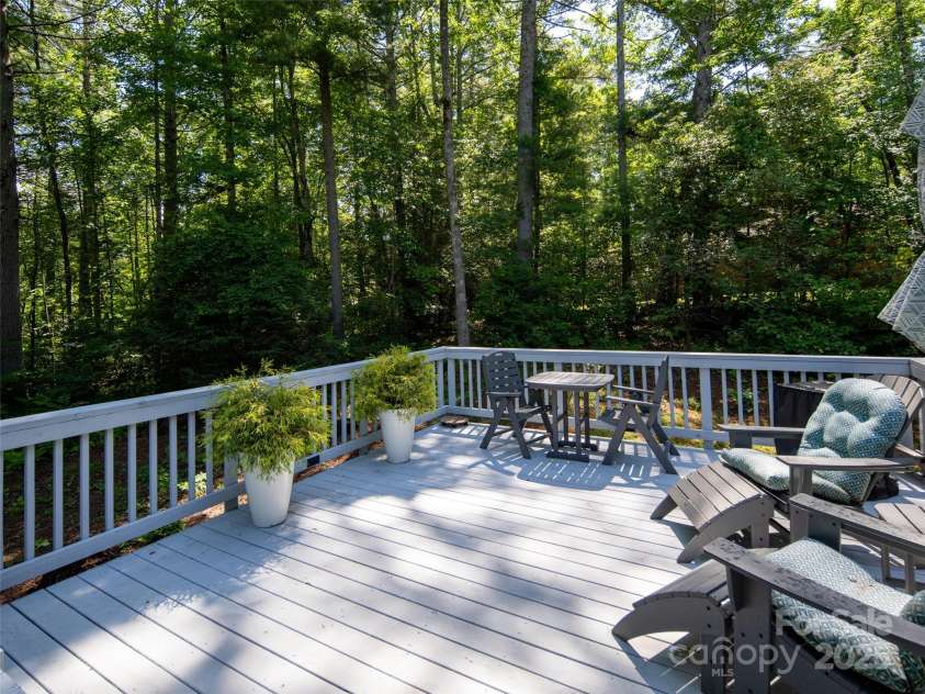 30 Falcon Wood Way, Flat Rock, NC 28739.  MLS# CAR4273281, YatesRealty ID 23873. Deck