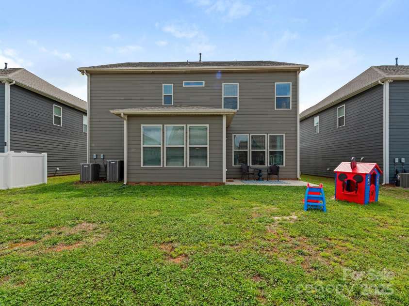 4305 Twenty Grand Drive, Indian Trail, NC 28079.  MLS# CAR4267509, YatesRealty ID 23876. Level yard