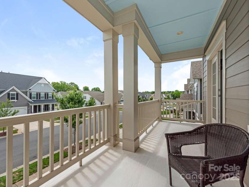 4305 Twenty Grand Drive, Indian Trail, NC 28079.  MLS# CAR4267509, YatesRealty ID 23876. Upper balcony from loft