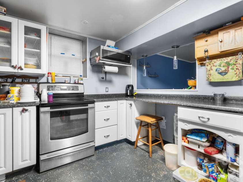 4917 Berkley Street, Morganton, NC 28655.  MLS# CAR4338179, YatesRealty ID 23877. 2nd Kitchen located in Basement