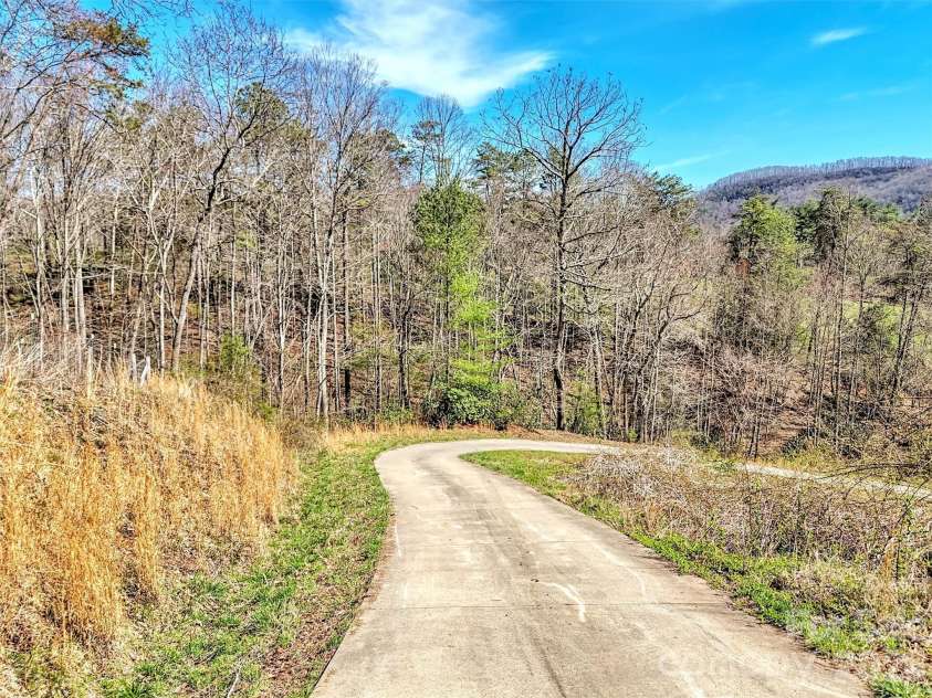 39 Millard Cove Road, Leicester, NC 28748.  MLS# CAR4355242, YatesRealty ID 23882. Concrete driveway
