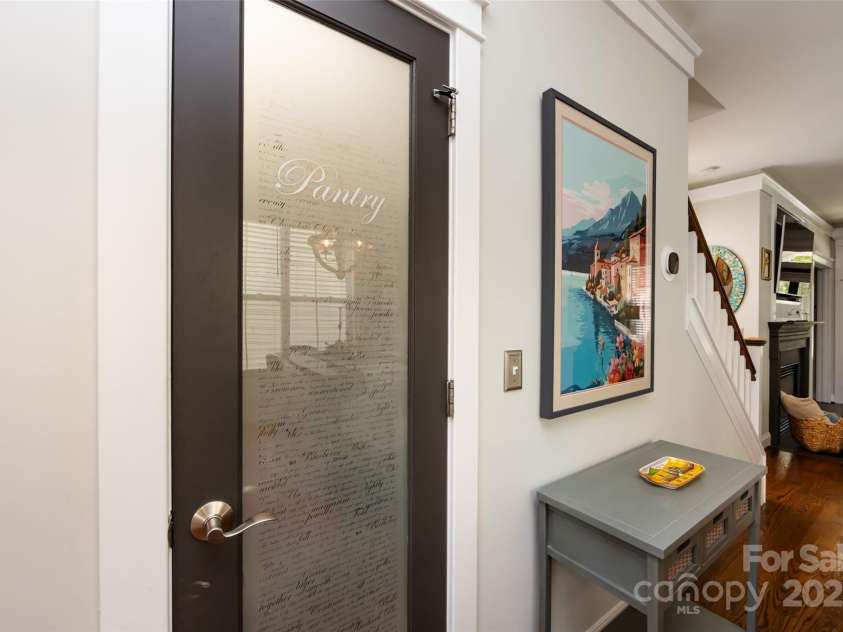 298 Bridges Farm Road, Mooresville, NC 28115.  MLS# CAR4273667, YatesRealty ID 23885. Custom pantry door