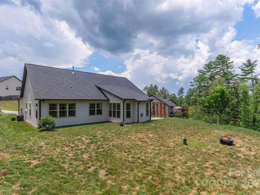309 Wild Ginger Court, Weaverville, NC 28787.  MLS# CAR4277485, YatesRealty ID 23886. Private Backyard