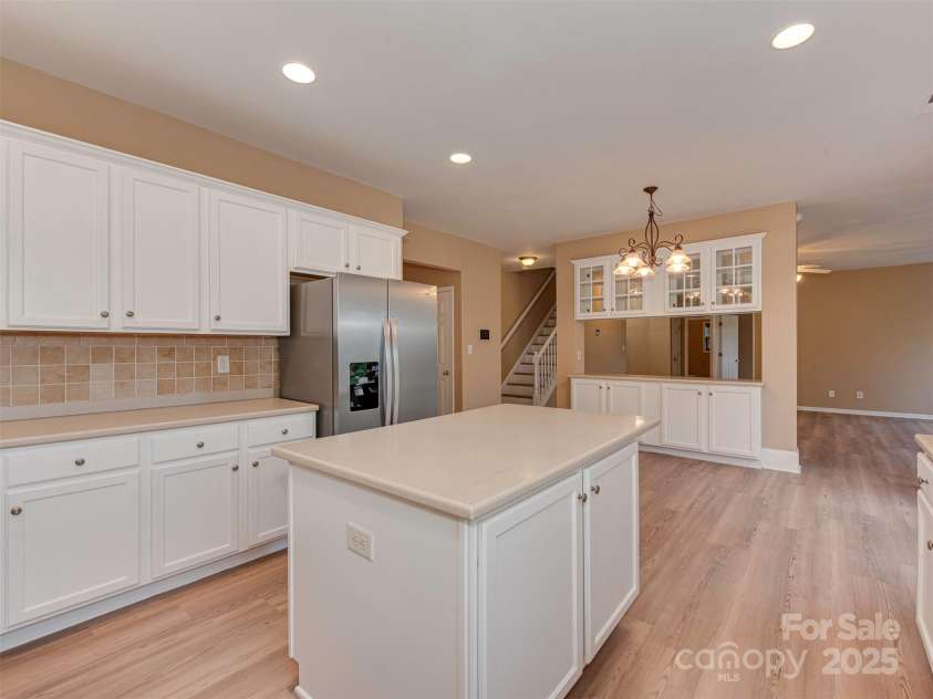 5607 Fulton Ridge Drive, Indian Trail, NC 28079.  MLS# CAR4259354, YatesRealty ID 23888. The kitchen is much bigger than in the picture however the cameraman wasn't able to capture the whole kitchen in one picture