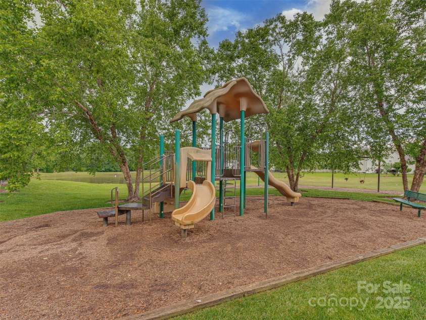 5607 Fulton Ridge Drive, Indian Trail, NC 28079.  MLS# CAR4259354, YatesRealty ID 23888. This is the Community Playground. it is within walking distance of the house.
