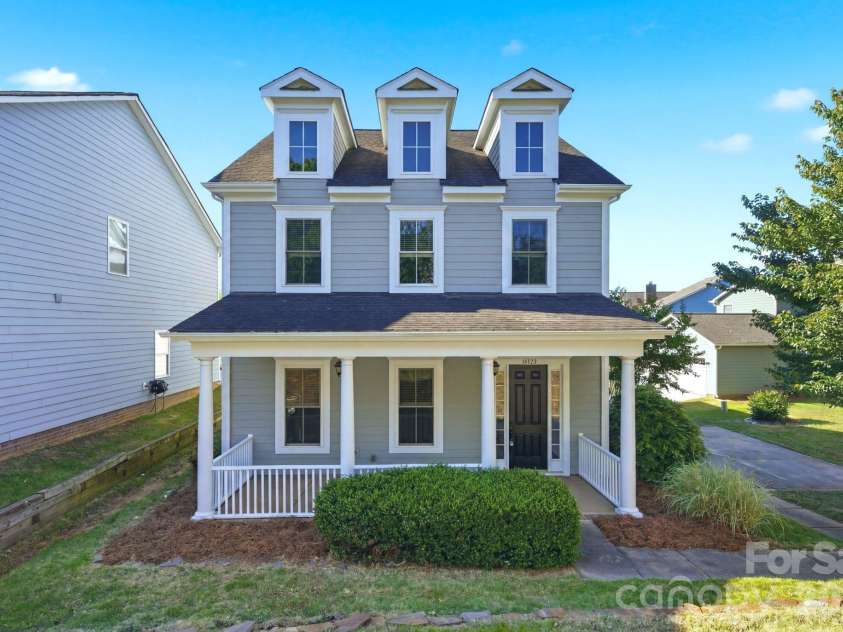 10227 Sam Meeks Road, Pineville, NC 28134.  MLS# CAR4381967, YatesRealty ID 23891. Front Elevation