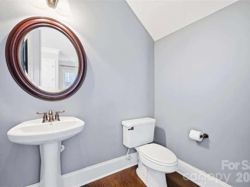 10227 Sam Meeks Road, Pineville, NC 28134.  MLS# CAR4381967, YatesRealty ID 23891. Half Bathroom