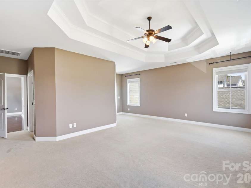 10227 Sam Meeks Road, Pineville, NC 28134.  MLS# CAR4381967, YatesRealty ID 23891. Primary Bedroom