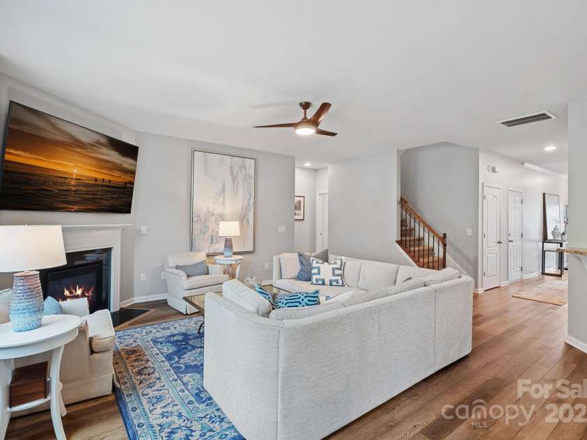 131 Cherry Bark Drive, Mooresville, NC 28117.  MLS# CAR4270193, YatesRealty ID 23893. Open Floor Plan