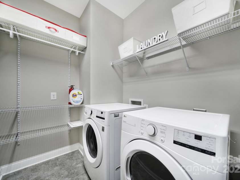 1001 Emory Lane, Fort Mill, SC 29708.  MLS# CAR4254300, YatesRealty ID 23894. Laundry