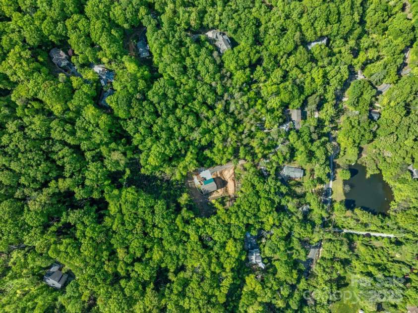 143 Burnside Trail, Hendersonville, NC 28792.  MLS# CAR4258291, YatesRealty ID 23895. Aerial of property.