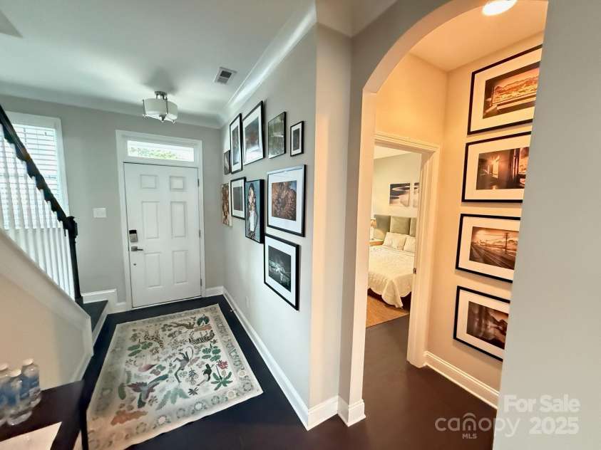 114 Mint Avenue, Mooresville, NC 28117.  MLS# CAR4265646, YatesRealty ID 23898. Foyer