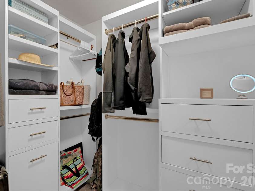1797 Mill Creek Lane, Concord, NC 28025.  MLS# CAR4365597, YatesRealty ID 23911. Enormous Custom Primary Closet