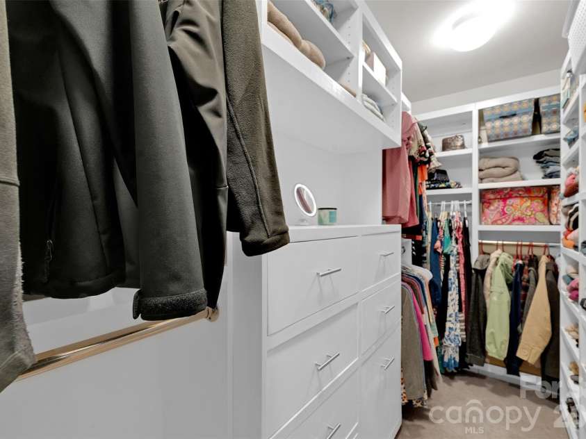 1797 Mill Creek Lane, Concord, NC 28025.  MLS# CAR4365597, YatesRealty ID 23911. Primary Custom closet