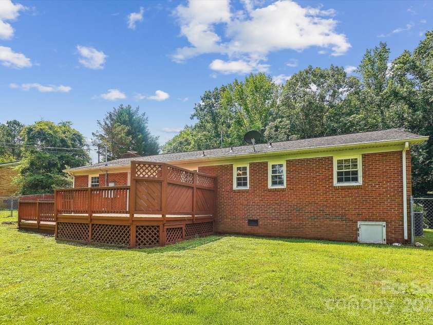 8706 Richardson King Road, Waxhaw, NC 28173.  MLS# CAR4269830, YatesRealty ID 23914. Rear Exterior