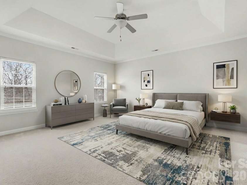 2369 Baxter Place, Concord, NC 28025.  MLS# CAR4339970, YatesRealty ID 23921. Virtually staged