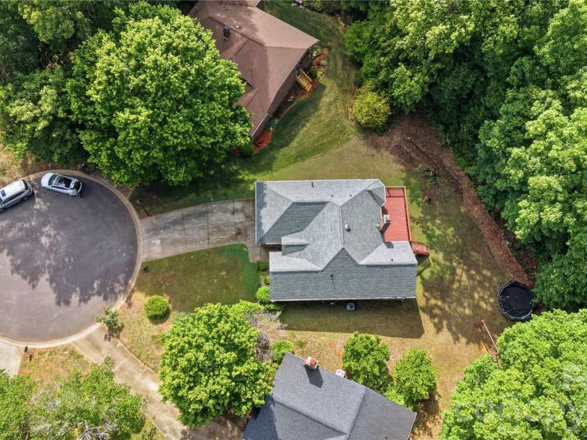 4808 Liska Court, Charlotte, NC 28227.  MLS# CAR4380017, YatesRealty ID 23921. Arial