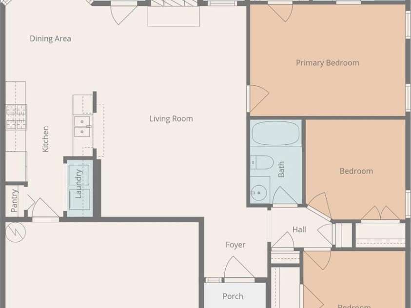 4808 Liska Court, Charlotte, NC 28227.  MLS# CAR4380017, YatesRealty ID 23921. Floor Plan