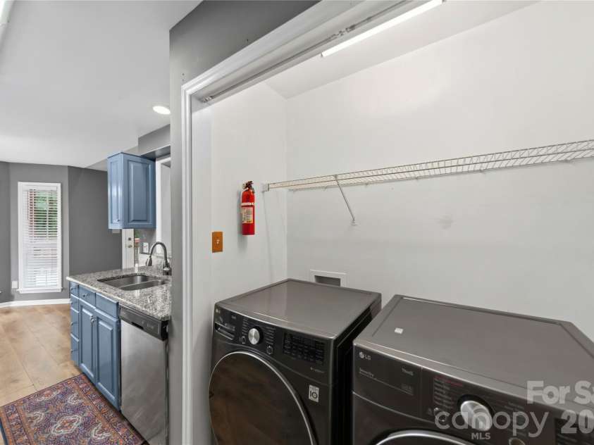 4808 Liska Court, Charlotte, NC 28227.  MLS# CAR4380017, YatesRealty ID 23921. Laundry