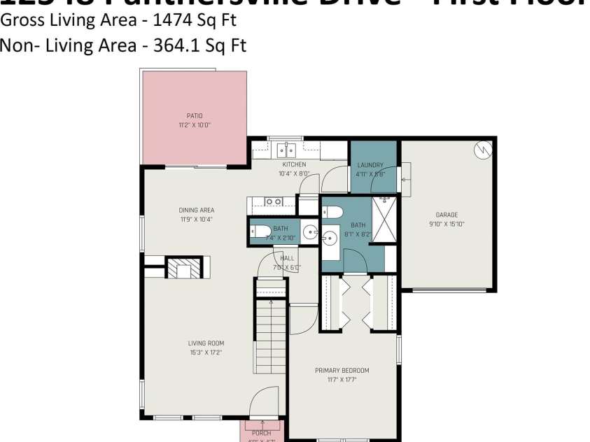 12548 Panthersville Drive, Charlotte, NC 28269.  MLS# CAR4420220, YatesRealty ID 23929. 
