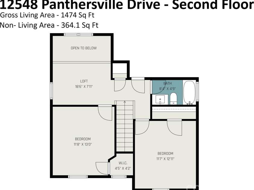 12548 Panthersville Drive, Charlotte, NC 28269.  MLS# CAR4420220, YatesRealty ID 23929. 