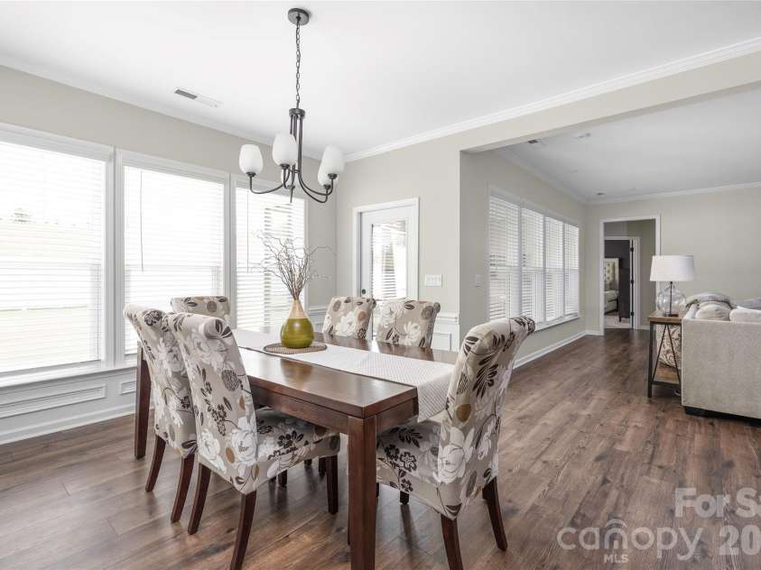 13712 Berkley Avenue, Huntersville, NC 28078.  MLS# CAR4380814, YatesRealty ID 23930. Dining Area