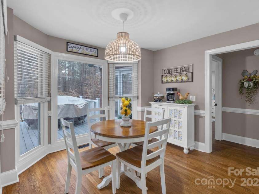 10032 Hunters Trace Drive, Concord, NC 28027.  MLS# CAR4235512, YatesRealty ID 23932. Your sunny breakfast nook offers a perfect spot for a quick bite