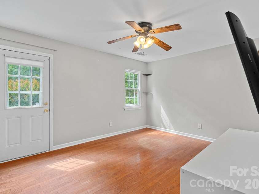 207 Kilborne Road, Mooresville, NC 28117.  MLS# CAR4373290, YatesRealty ID 23944. Bedroom 4 with access to back deck