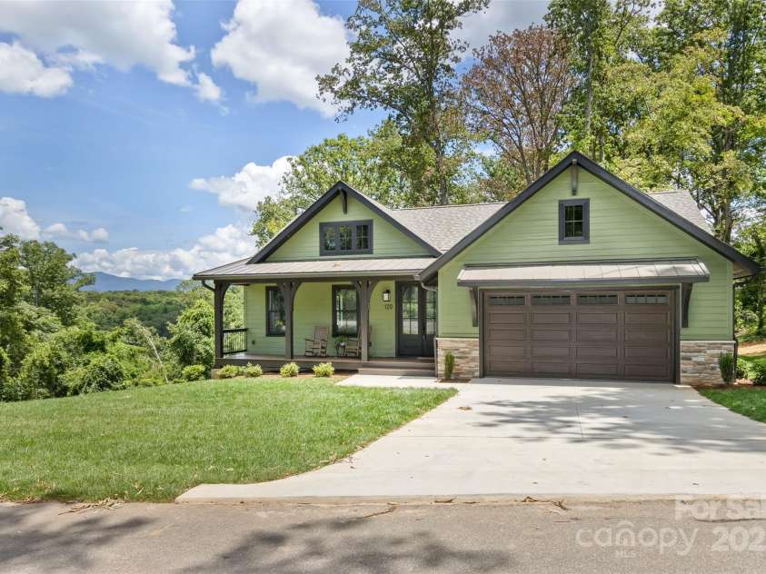 120 Gashes Creek Road, Asheville, NC 28805.  MLS# CAR4273637, YatesRealty ID 23957. 