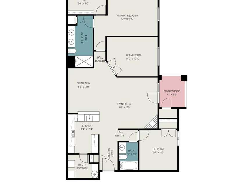 11945 Ridgeway Park Drive, Charlotte, NC 28277.  MLS# CAR4378177, YatesRealty ID 23973. Floor plan