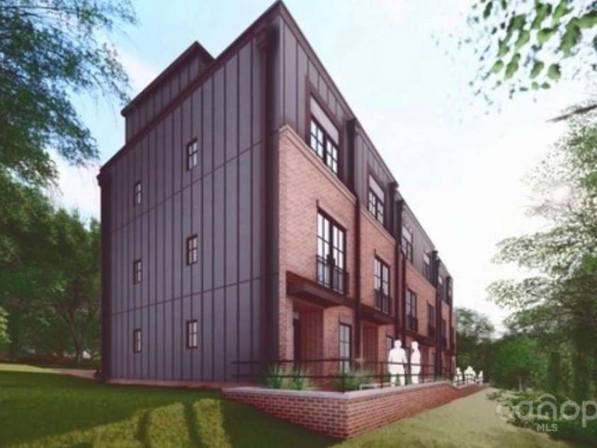 608 16th Street, Charlotte, NC 28206.  MLS# CAR4278207, YatesRealty ID 23976. Architect Rendering