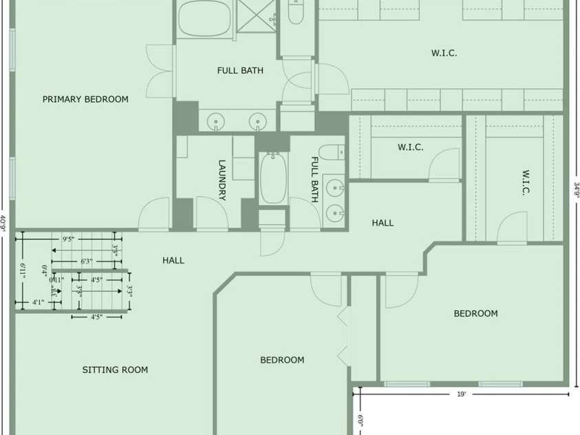 1830 Alden Oaks Lane, Charlotte, NC 28270.  MLS# CAR4269681, YatesRealty ID 23980. Second Level