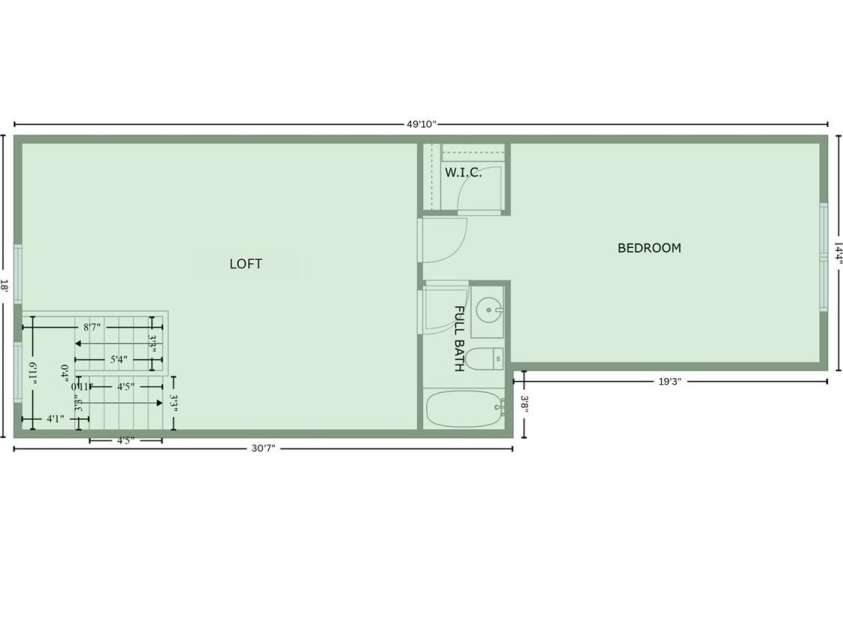 1830 Alden Oaks Lane, Charlotte, NC 28270.  MLS# CAR4269681, YatesRealty ID 23980. Third Level