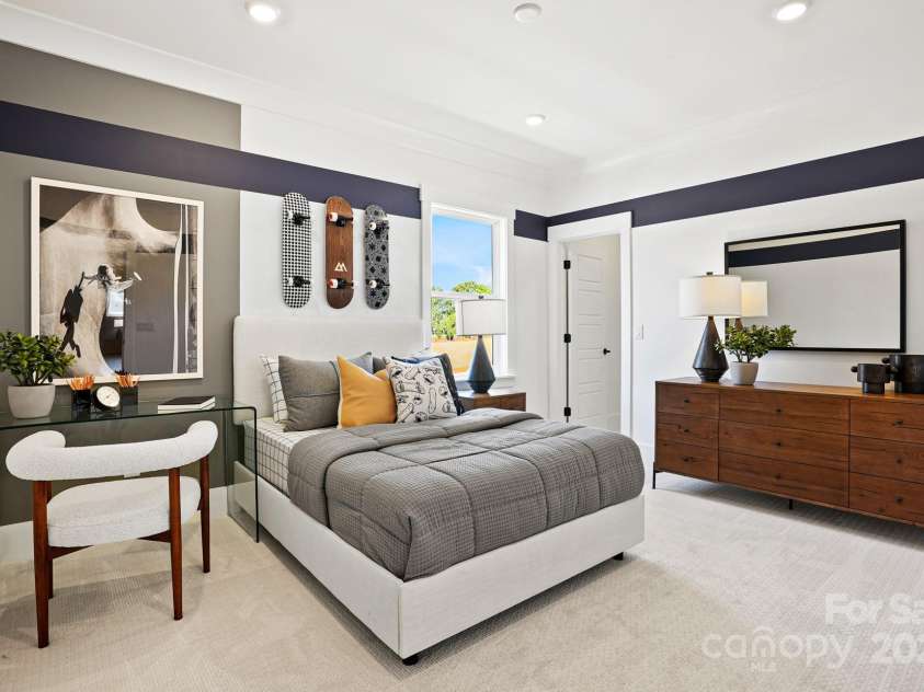 14011 Camden Close Circle, Huntersville, NC 28078.  MLS# CAR4271139, YatesRealty ID 23982. Bedroom 2 has large walk-in closet