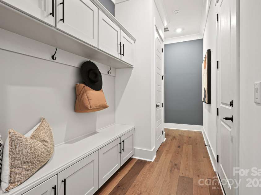 14011 Camden Close Circle, Huntersville, NC 28078.  MLS# CAR4271139, YatesRealty ID 23982. Mud room at garage entry complete with convenient drop zone