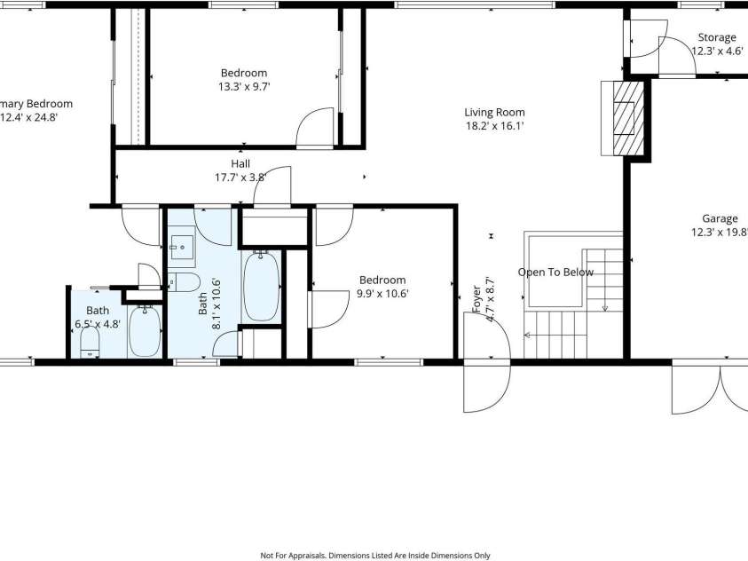 408 Hollis Road, Ellenboro, NC 28040.  MLS# CAR4379157, YatesRealty ID 23986. Main level floorplan with approxl room sizes