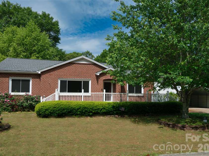 204 Clinton Avenue, Clover, SC 29710.  MLS# CAR4376865, YatesRealty ID 23987. Front of Home