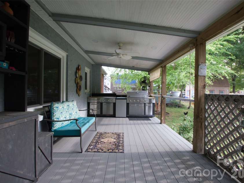 204 Clinton Avenue, Clover, SC 29710.  MLS# CAR4376865, YatesRealty ID 23987. Outdoor Grill Area