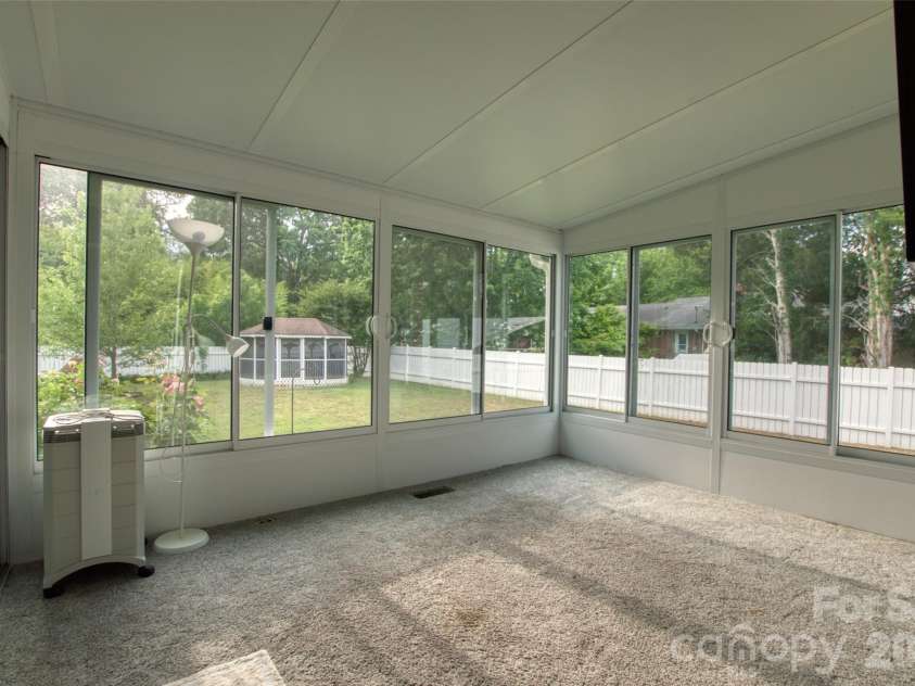 204 Clinton Avenue, Clover, SC 29710.  MLS# CAR4376865, YatesRealty ID 23987. Sunroom